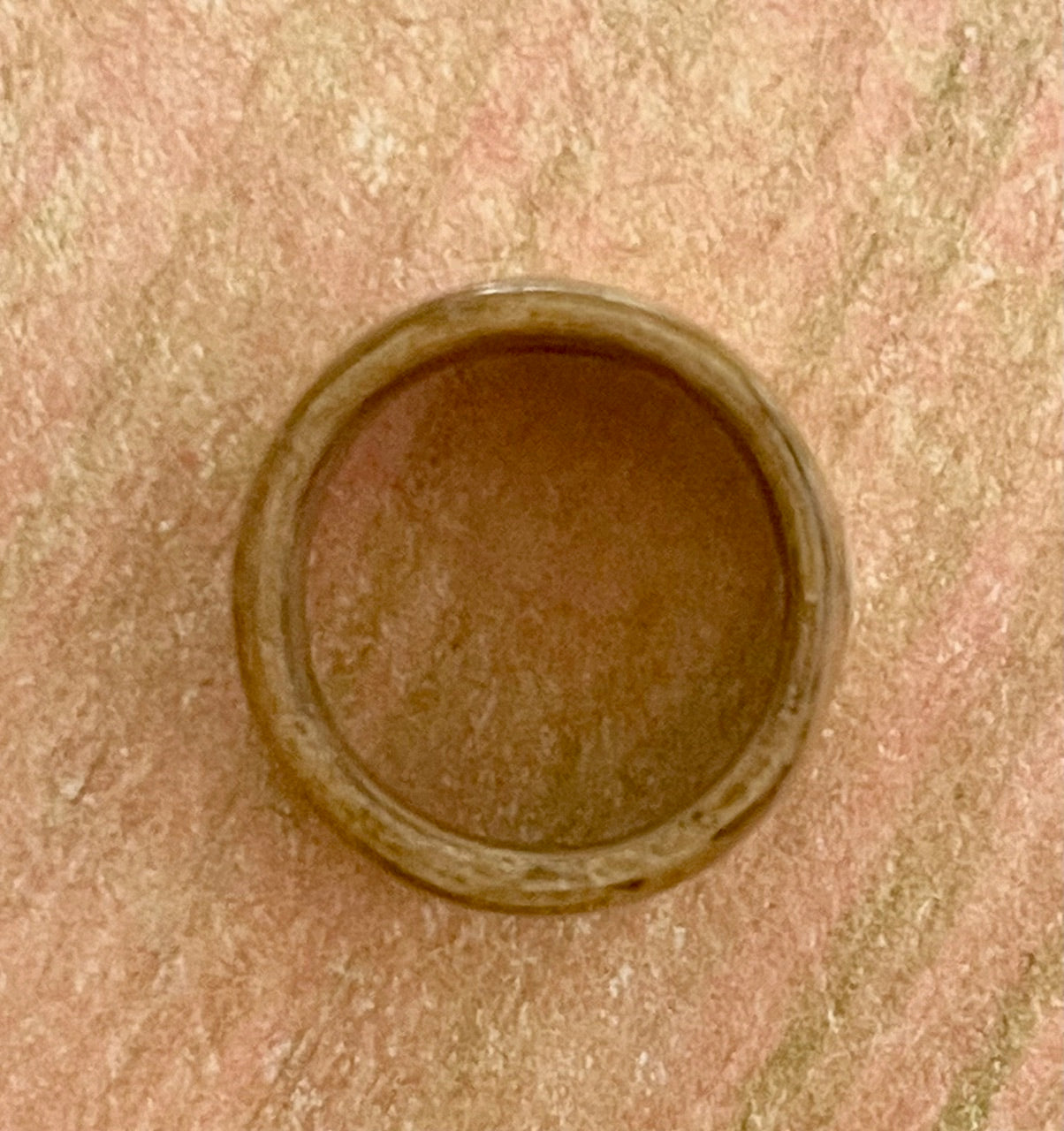 Beloved Twister Oak and Ethiopian Opal Ring Size 5 1/2
