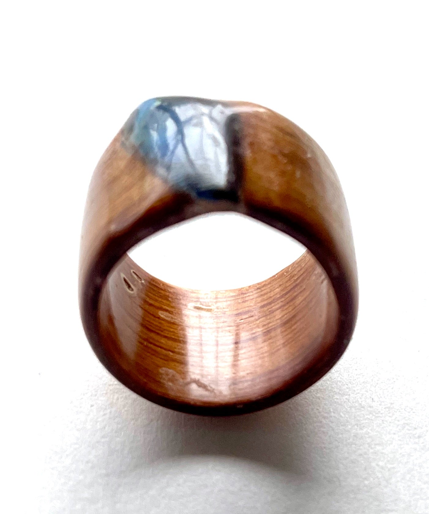 9 Lincoln St Bent Wood Opal Ring Size 9